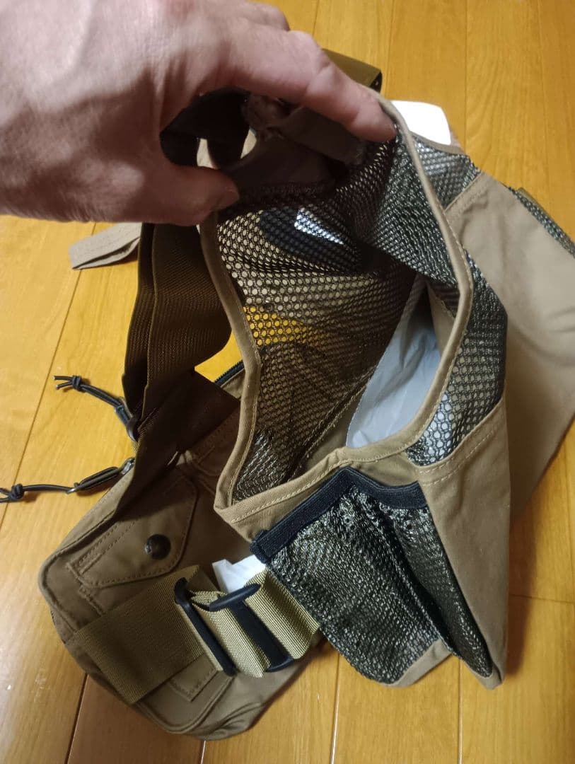 ウェア Filson Mesh Fishing Strap Vest Tan Reg