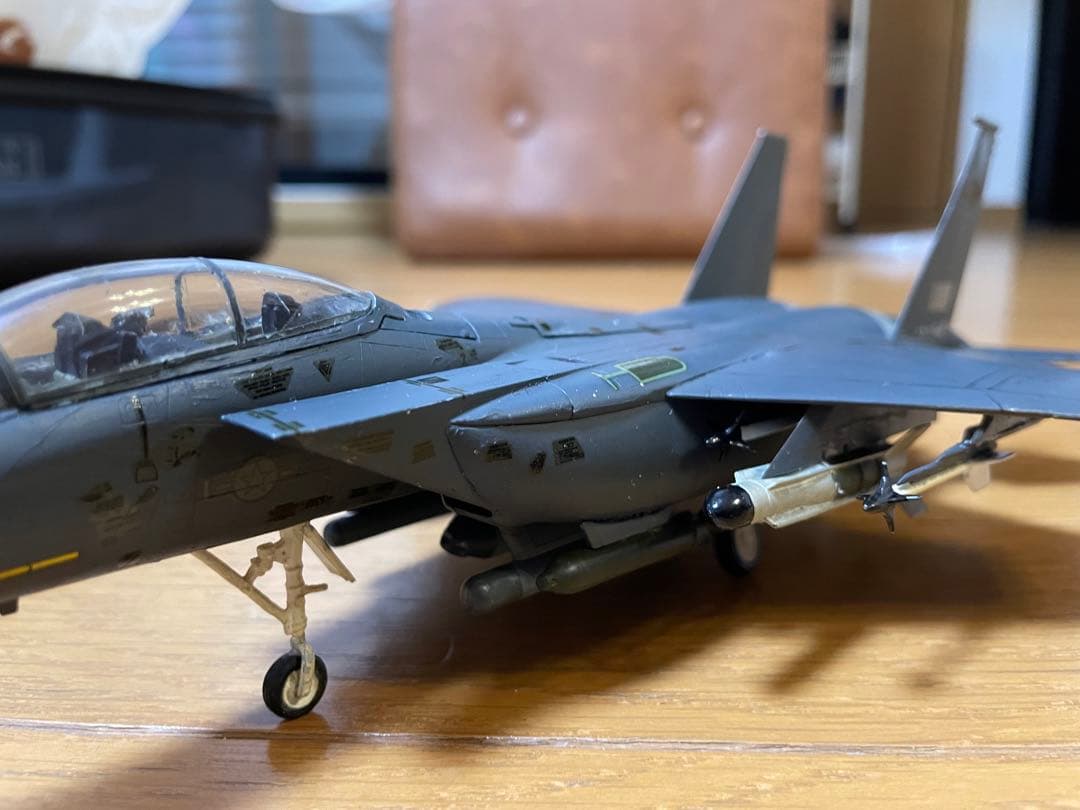 タミヤ1/72 F-15E アメリカ空軍 戦闘機プラモデル完成品