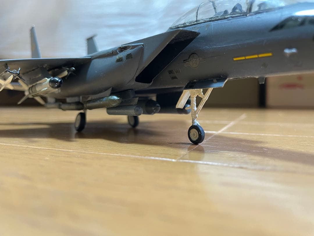 タミヤ1/72 F-15E アメリカ空軍 戦闘機プラモデル完成品