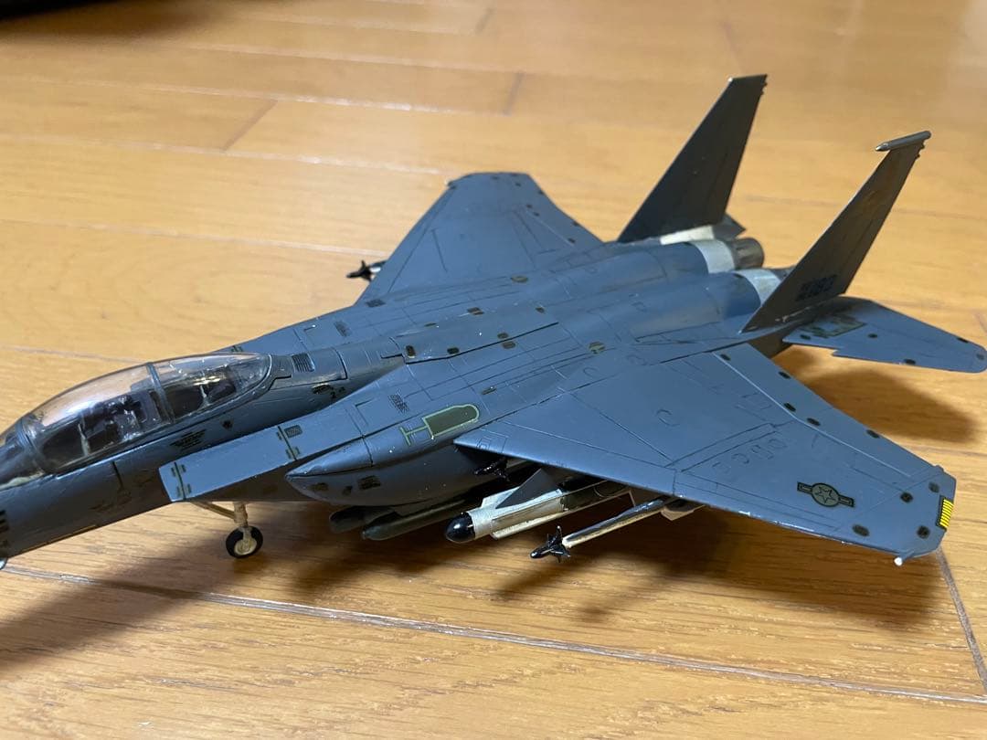 タミヤ1/72 F-15E アメリカ空軍 戦闘機プラモデル完成品