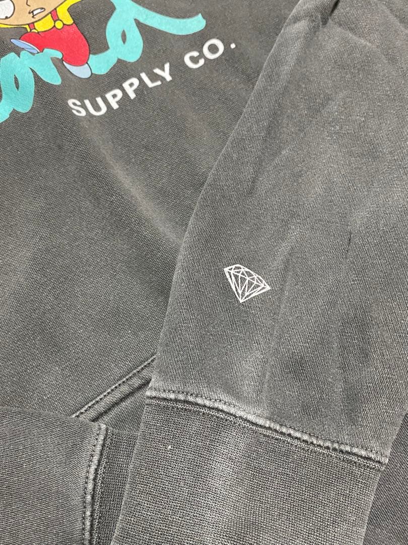 ファミリーガイ× diamond supply.co コラボ パーカー