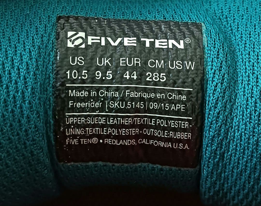 Five Ten　ファイブテン　フリーライダー　28.5cm MTB トライアル