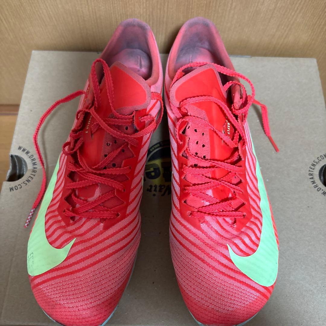 Nike マックスフライ2 26.5（左足外側パンク）