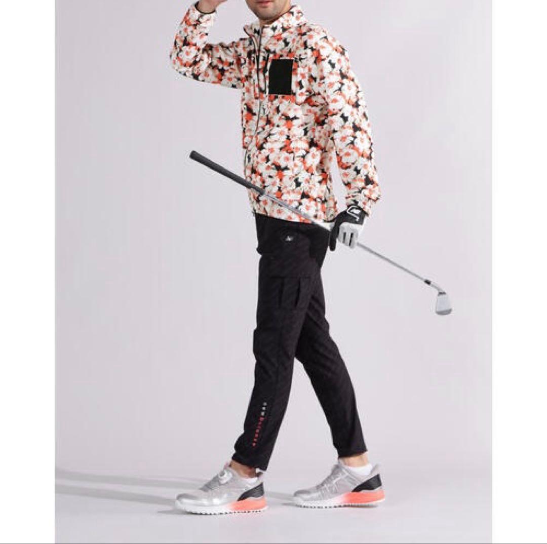 ニューバランスゴルフハイビスカスフルジップ ウインド ブルゾン サイズM 新品