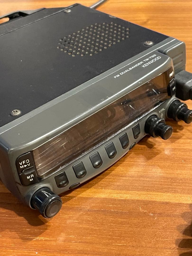 KENWOOD TM-733 FM アマチュア無線機　マイク付き