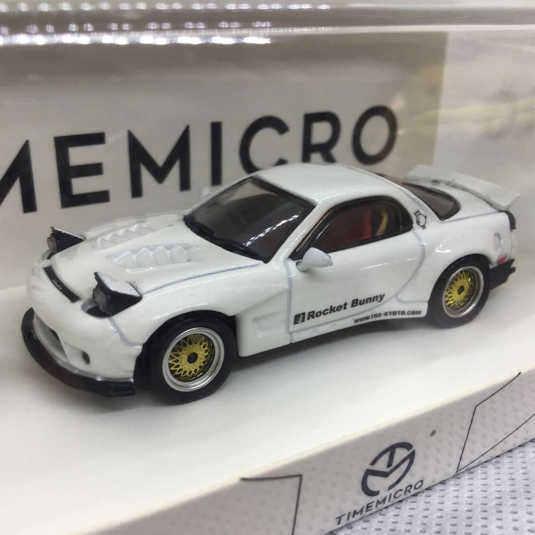 ミニカー TIMEMICRO 1/64 Mazda RX-7 Rocket Bunny