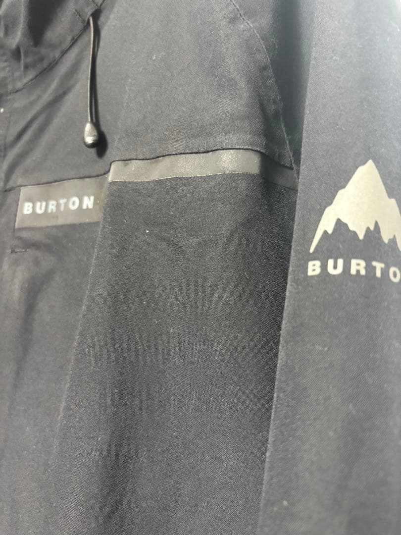 BURTON GORE-TEX ブラックジャケットメンズS ゴアテックスバートン