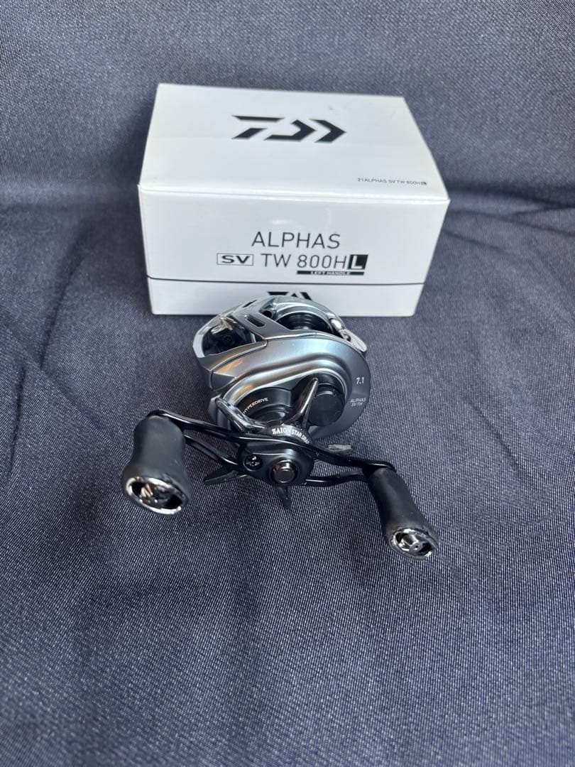 ダイワ 21アルファス SV TW 800HL ベアリング追加