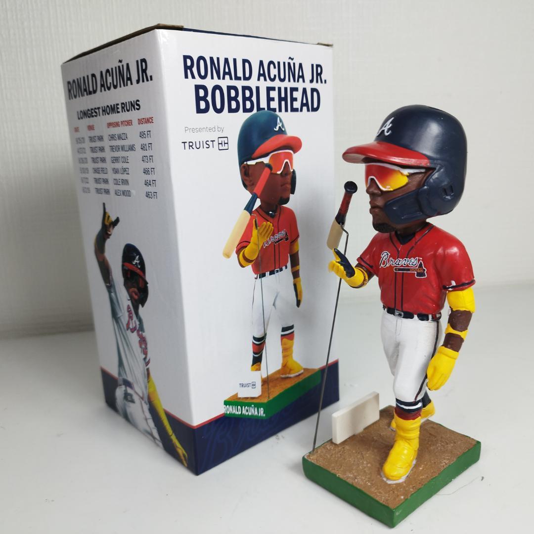 ロナルド アクーニャ ジュニア Jr ボブルヘッド Bat Flip I717