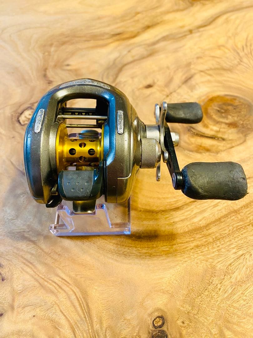 SHIMANO 05 メタニウムXT ガンメタ 右巻き　カスタムハンドル【1】