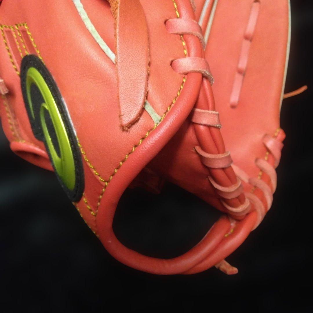 asics 大谷選手モデル 　少年軟式用グローブ オレンジ