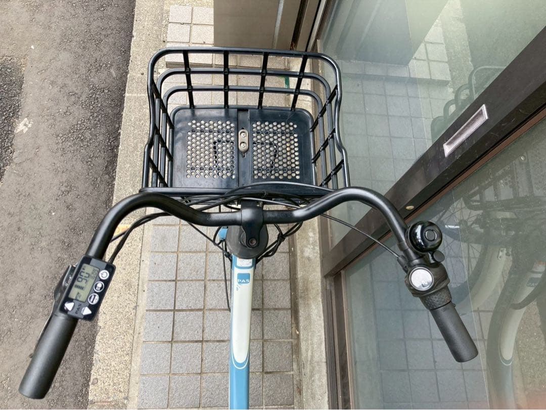 中古電動自転車 ヤマハPas babby 20インチ ブルー No.3731