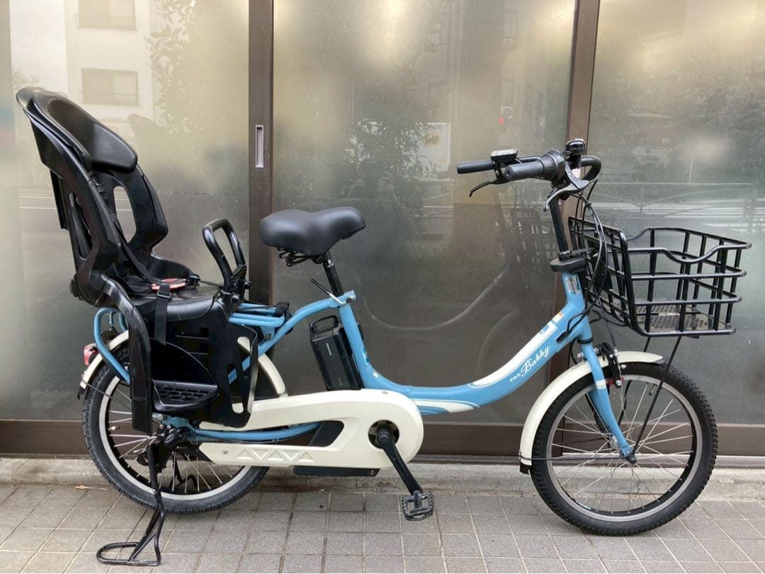中古電動自転車 ヤマハPas babby 20インチ ブルー No.3731