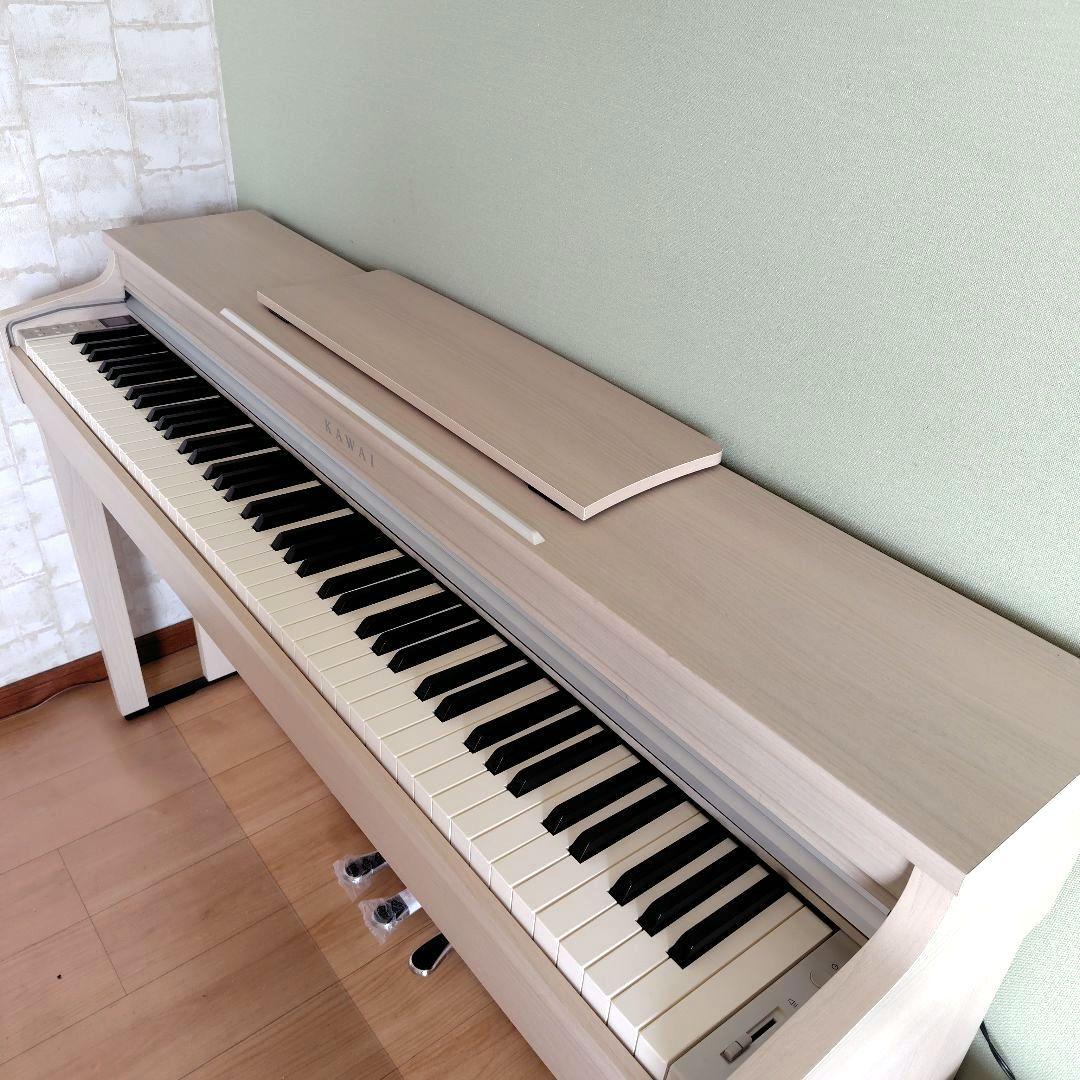 【直接引き渡し希望】KAWAI CN29 電子ピアノ ホワイト　椅子付き