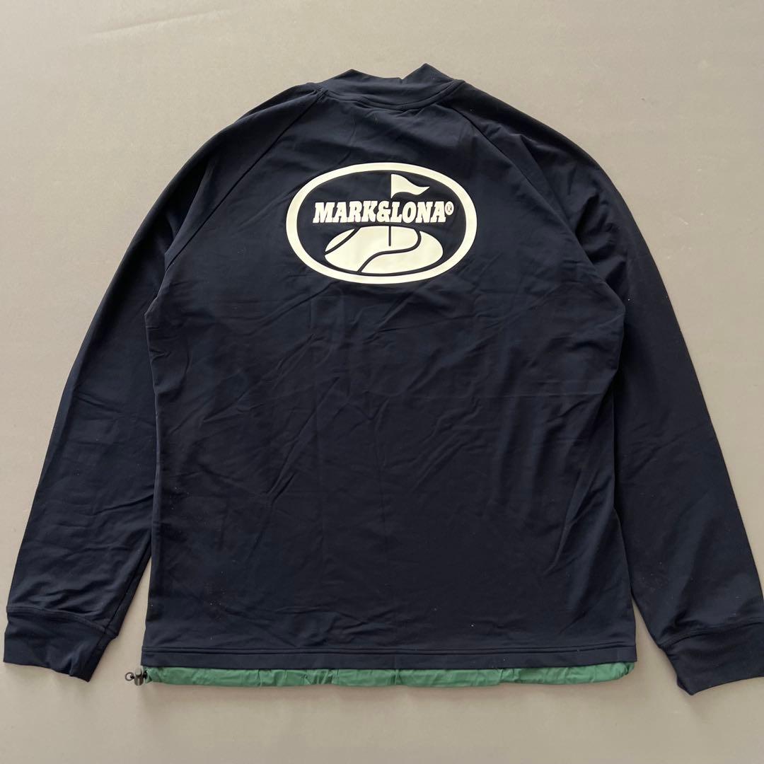 【新品】MARK&LONA マークアンドロナ　ハーフジップ　裏起毛