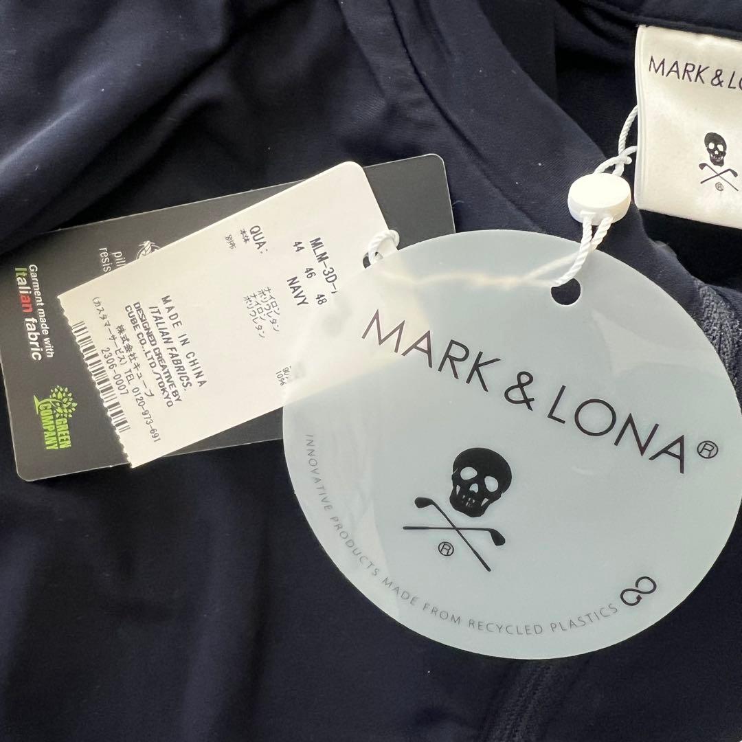 【新品】MARK&LONA マークアンドロナ　ハーフジップ　裏起毛