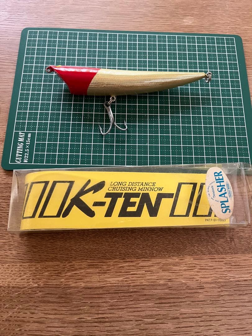 トップウォーター ゴールドレッドルアー 元箱付き
