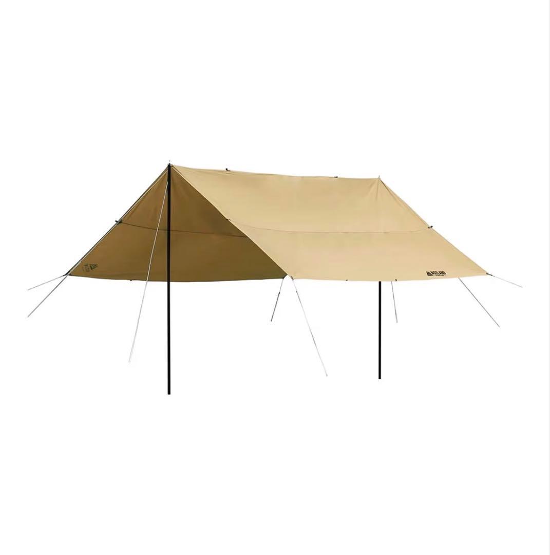 VASTLAND TCレクタタープ L（5m×5m） タン