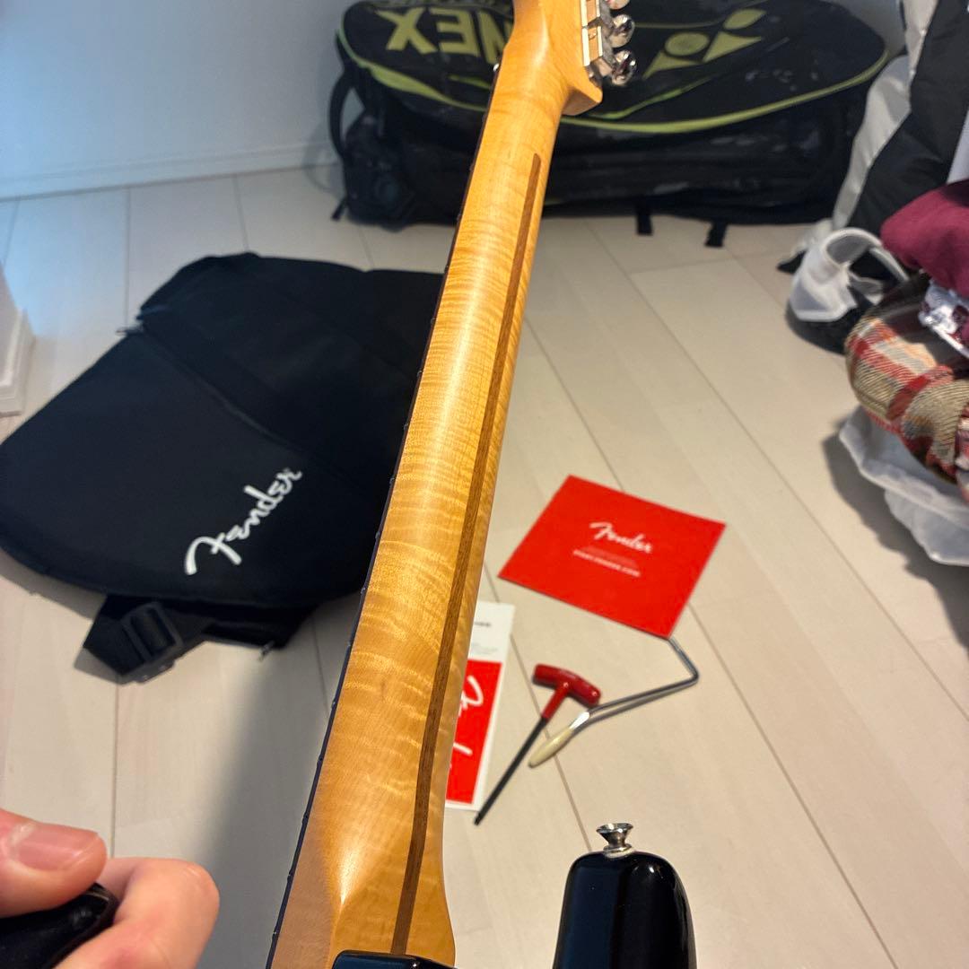 Fender Stratocaster sparkleサンバースト　虎杢