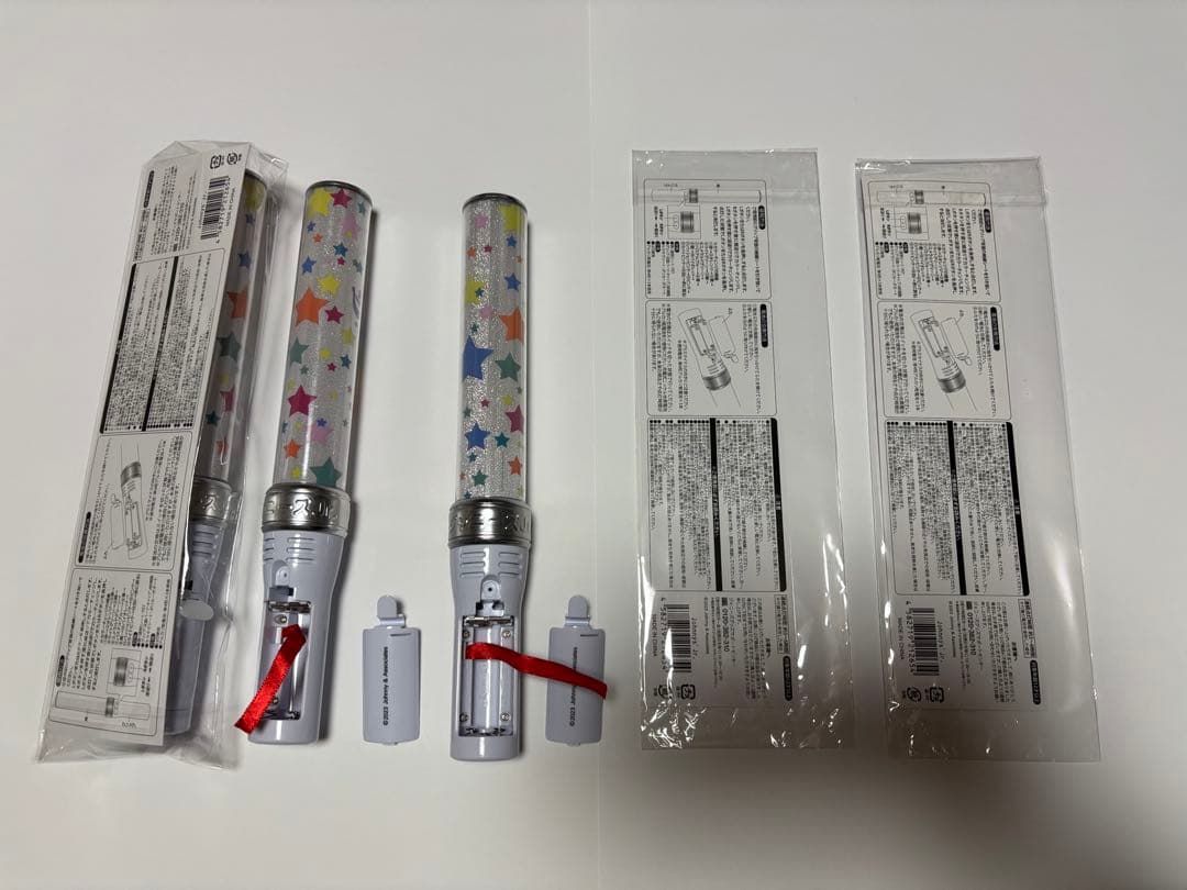 ジャニーズジュニア　ペンライト　3本セット