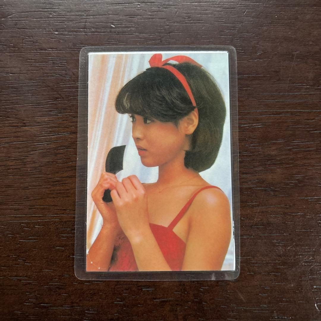 1980年代 松田聖子　切り抜きカード26枚セット