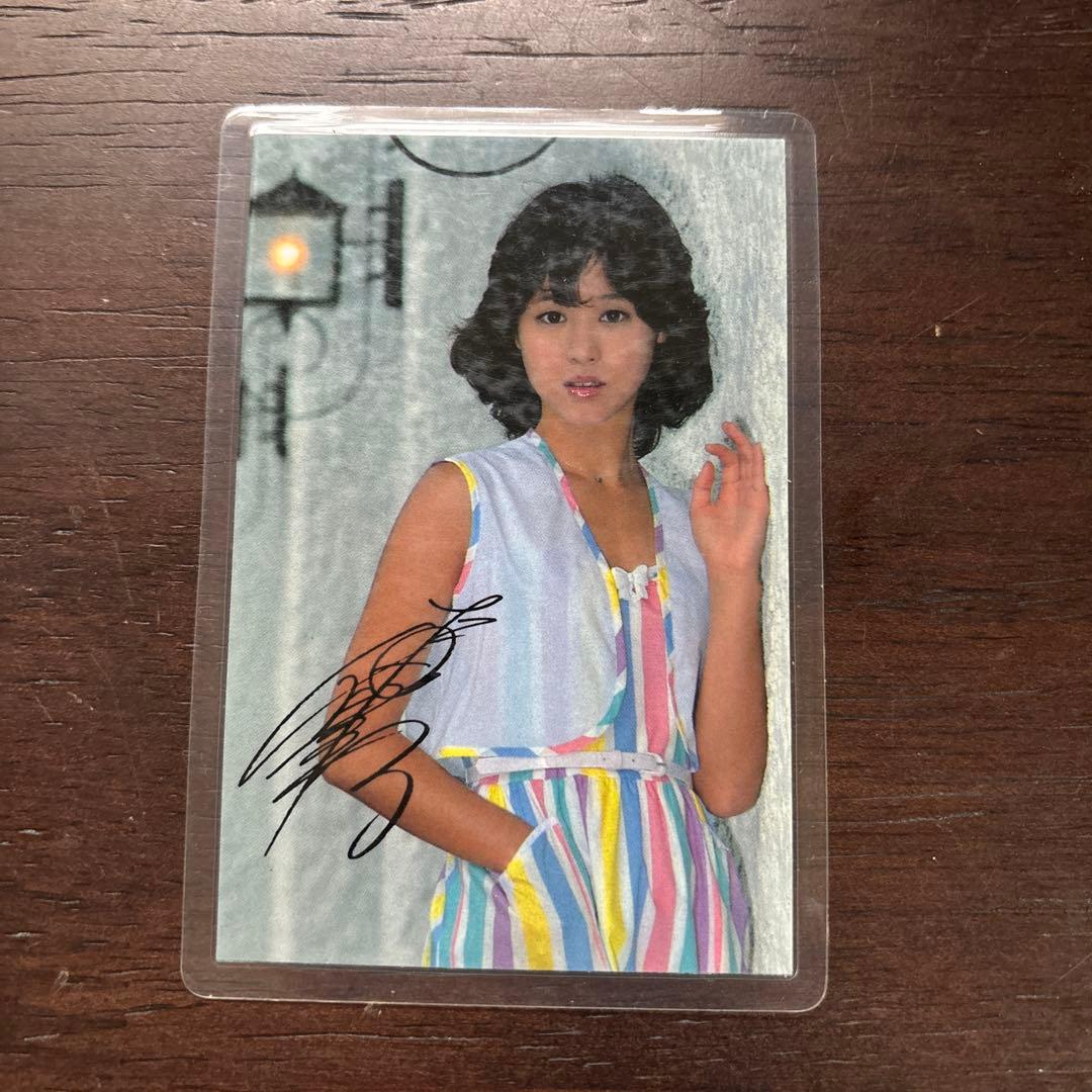 1980年代 松田聖子　切り抜きカード26枚セット