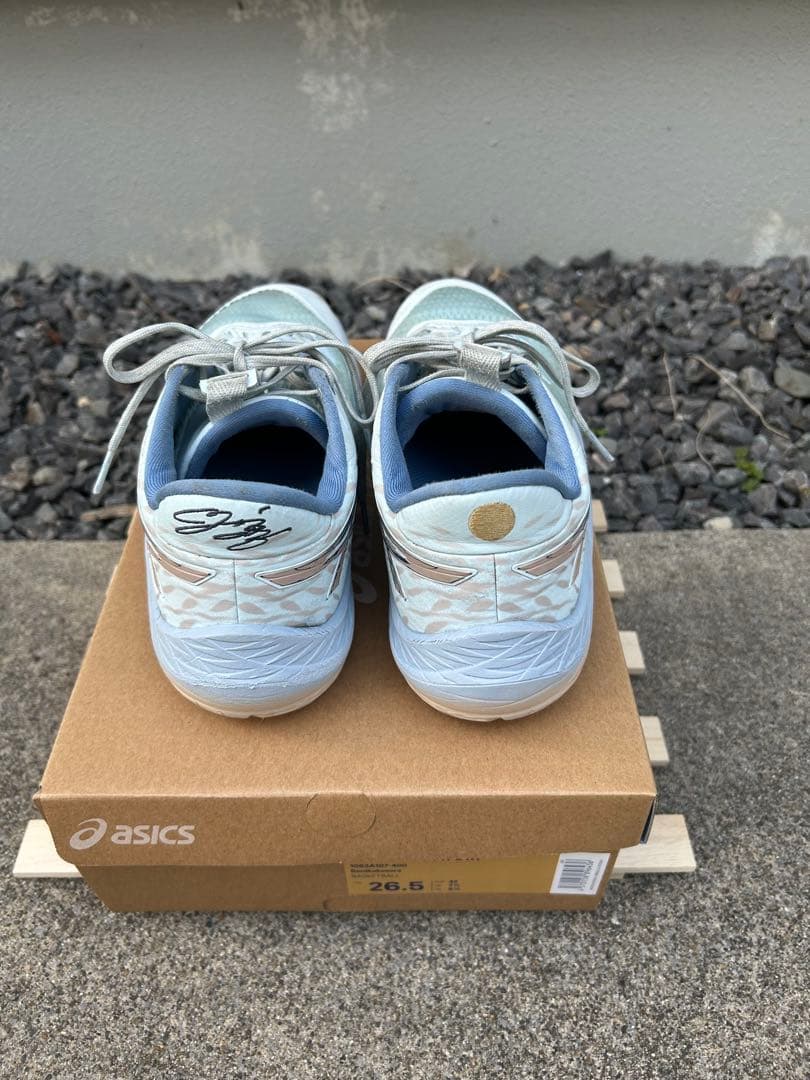 【お値下げ】ASICS バスケットボールシューズ 26.5cm 河村勇輝モデル