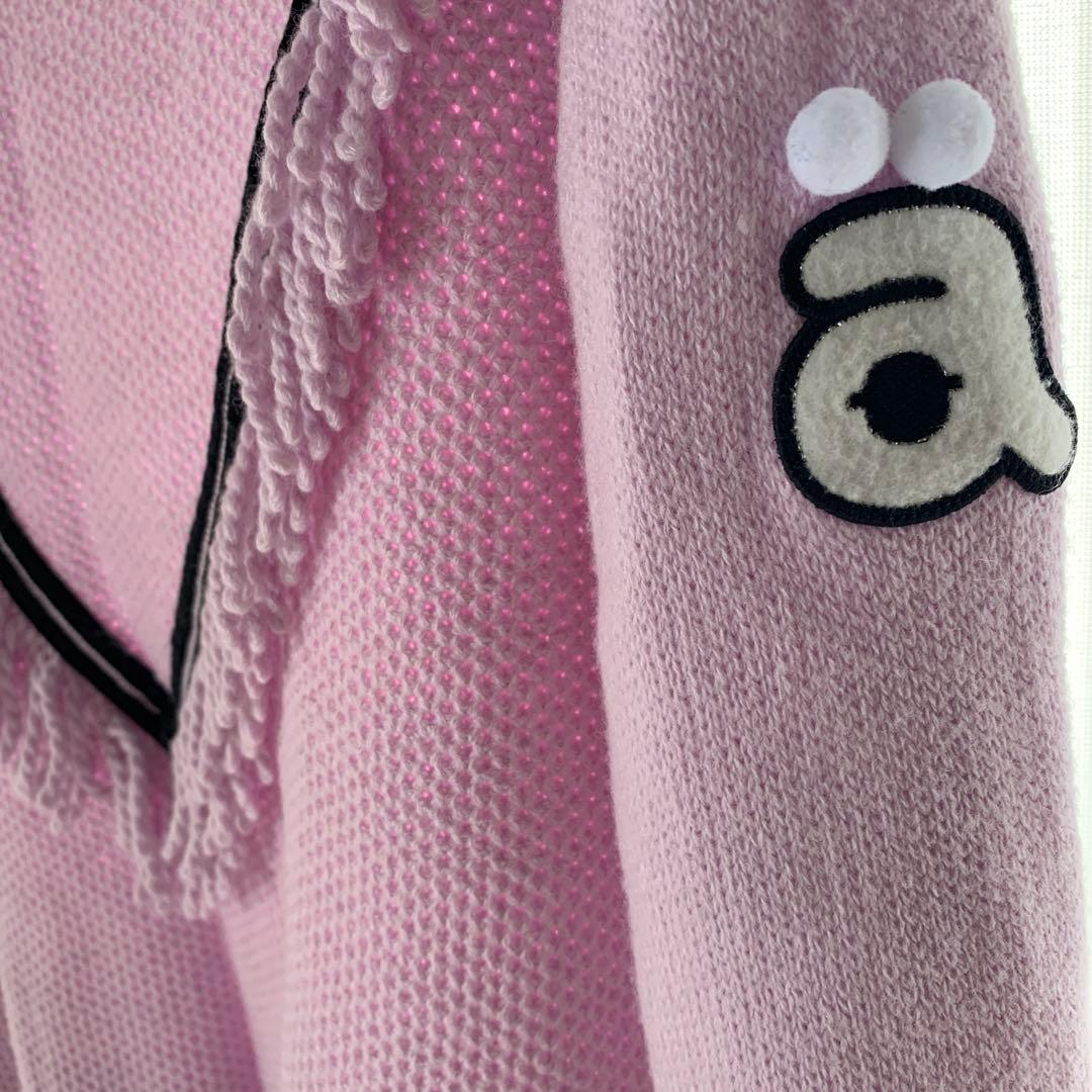 アルチビオarchivioフリンジ Vネックセーター レディース36サイズ