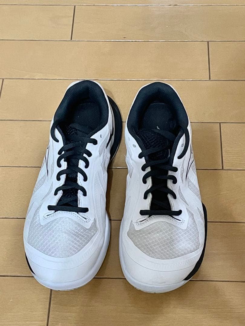 Mizuno バドミントンシューズ ホワイト/ブラック　25.5cm