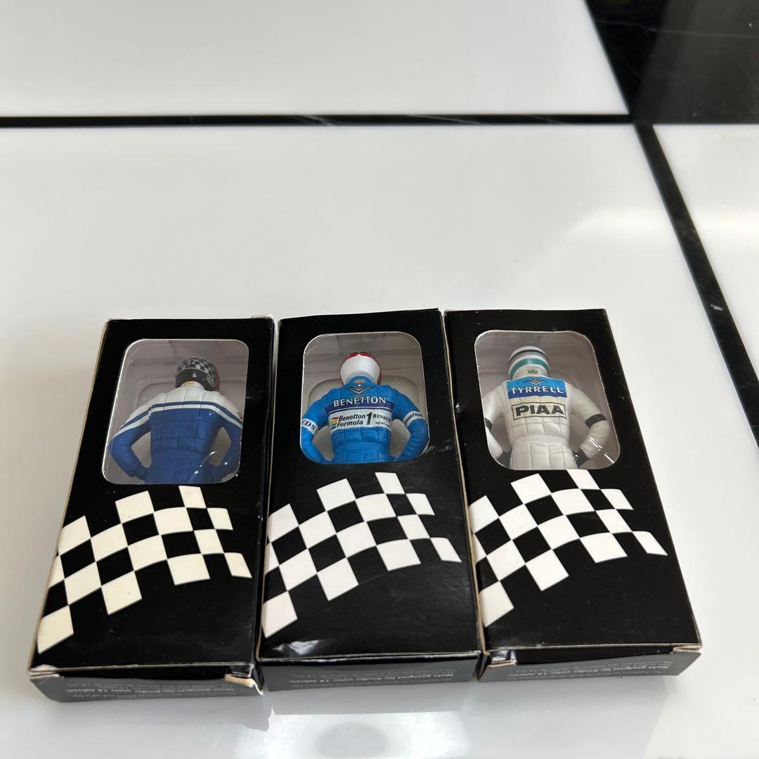 ミニチャンプスドライバーフィギュアとMichaelSchumacher等5セット