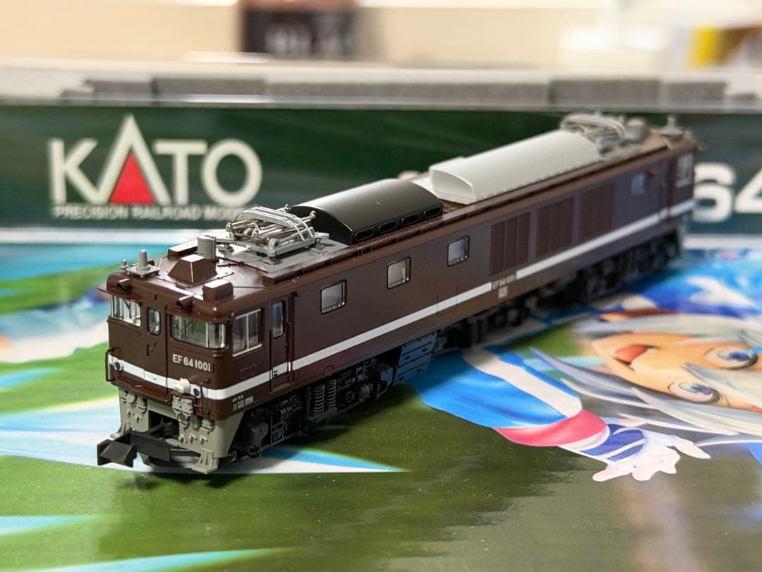 KATO 3023-3 EF64 1001 茶