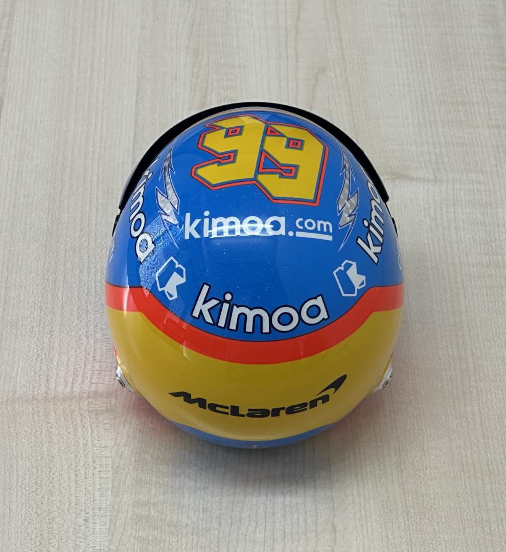 Bell 1/2 ミニ ヘルメット マクラーレン インディー 500 アロンソ