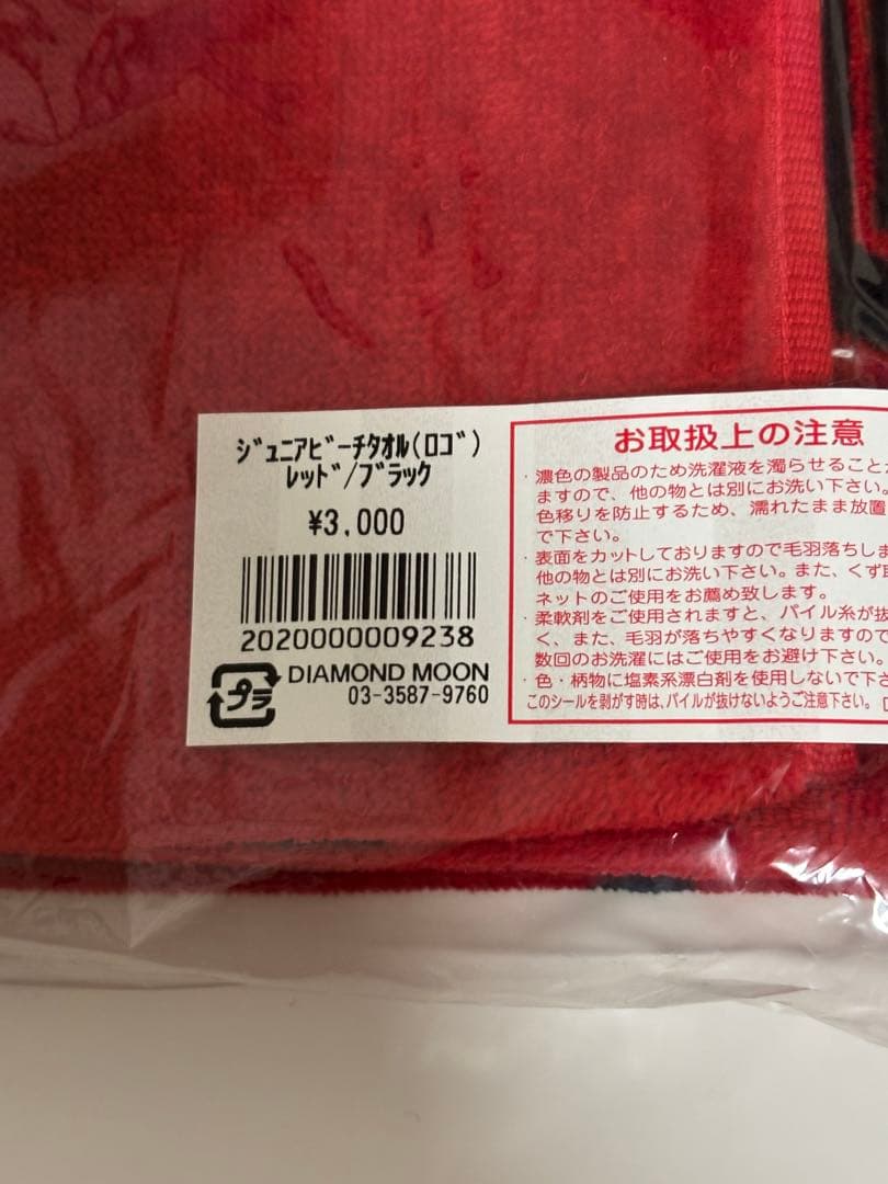 矢沢永吉　タオル 2枚セット　ジュニアビーチタオル　フェイスタオル