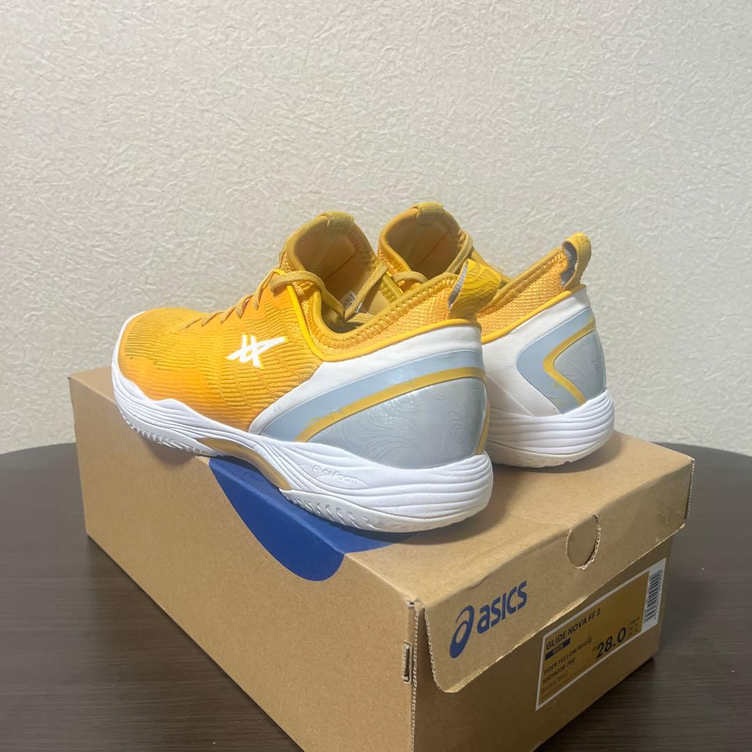 シューズ(男性用) asics GLIDE NOVA FF2 TIGER YELLOW 28cm