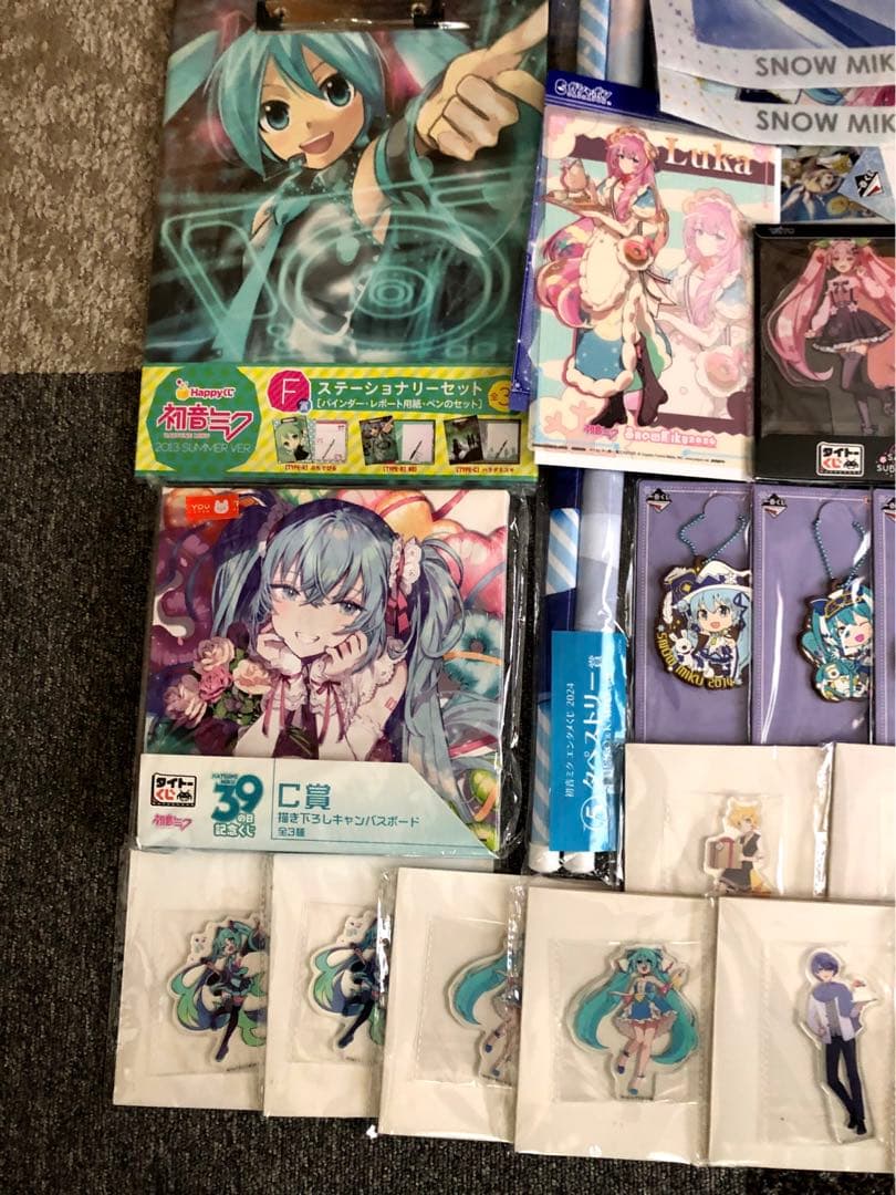 初音ミク一番くじ39の日　雪ミク　MIKU 桜ミクなど　60点まとめ売り