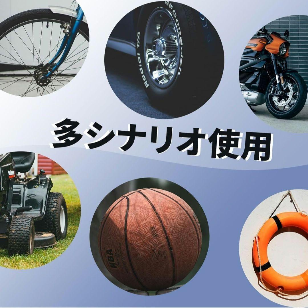 ☘️空気入れ 電動 自転車・バイク・車用 コードレスエアポンプ
