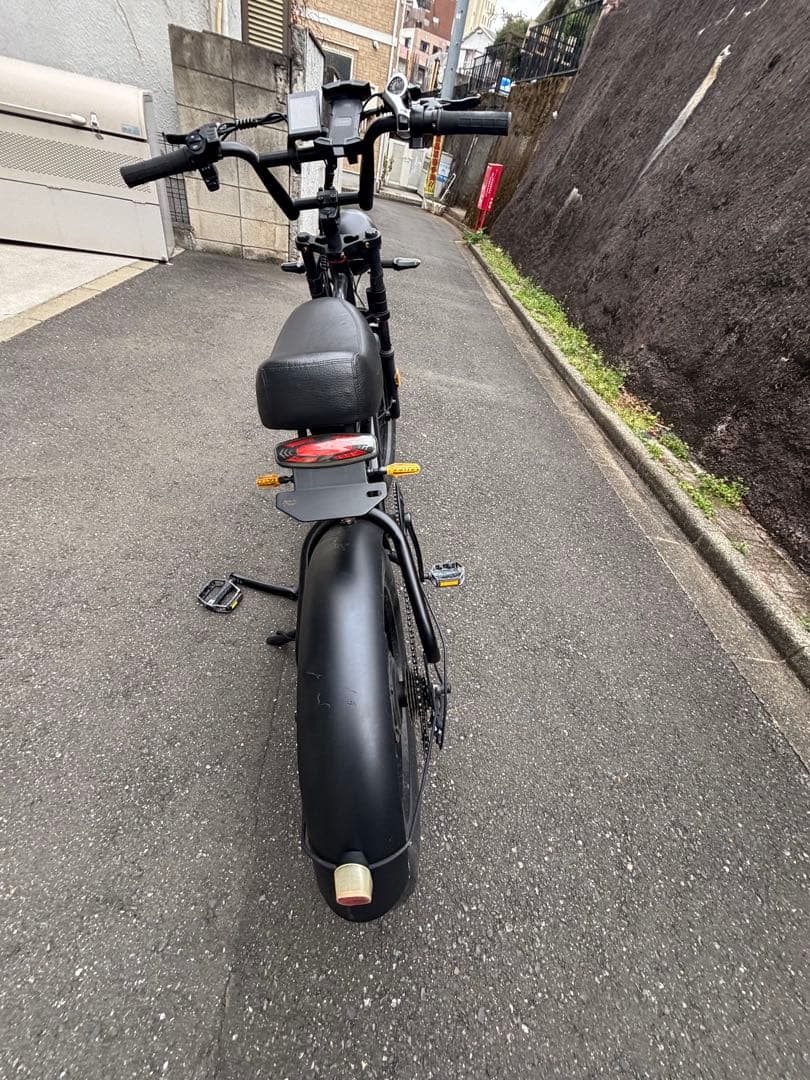 電動アシスト自転車 マットブラック
