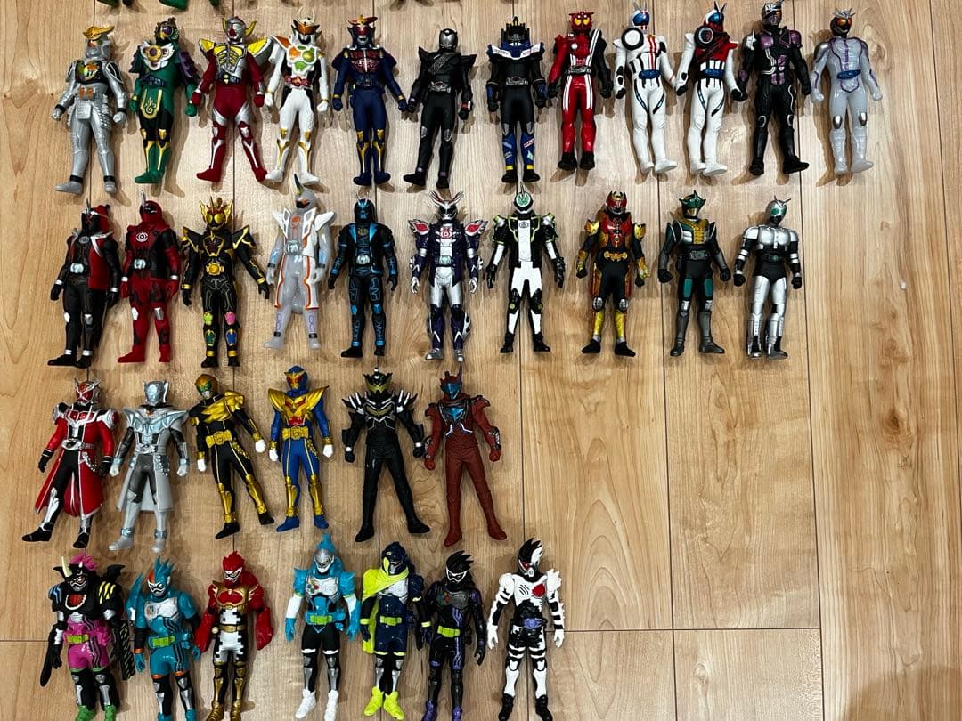 【大量セット】仮面ライダー ソフビフィギュアまとめ売り66体昭和平成ライダー怪人