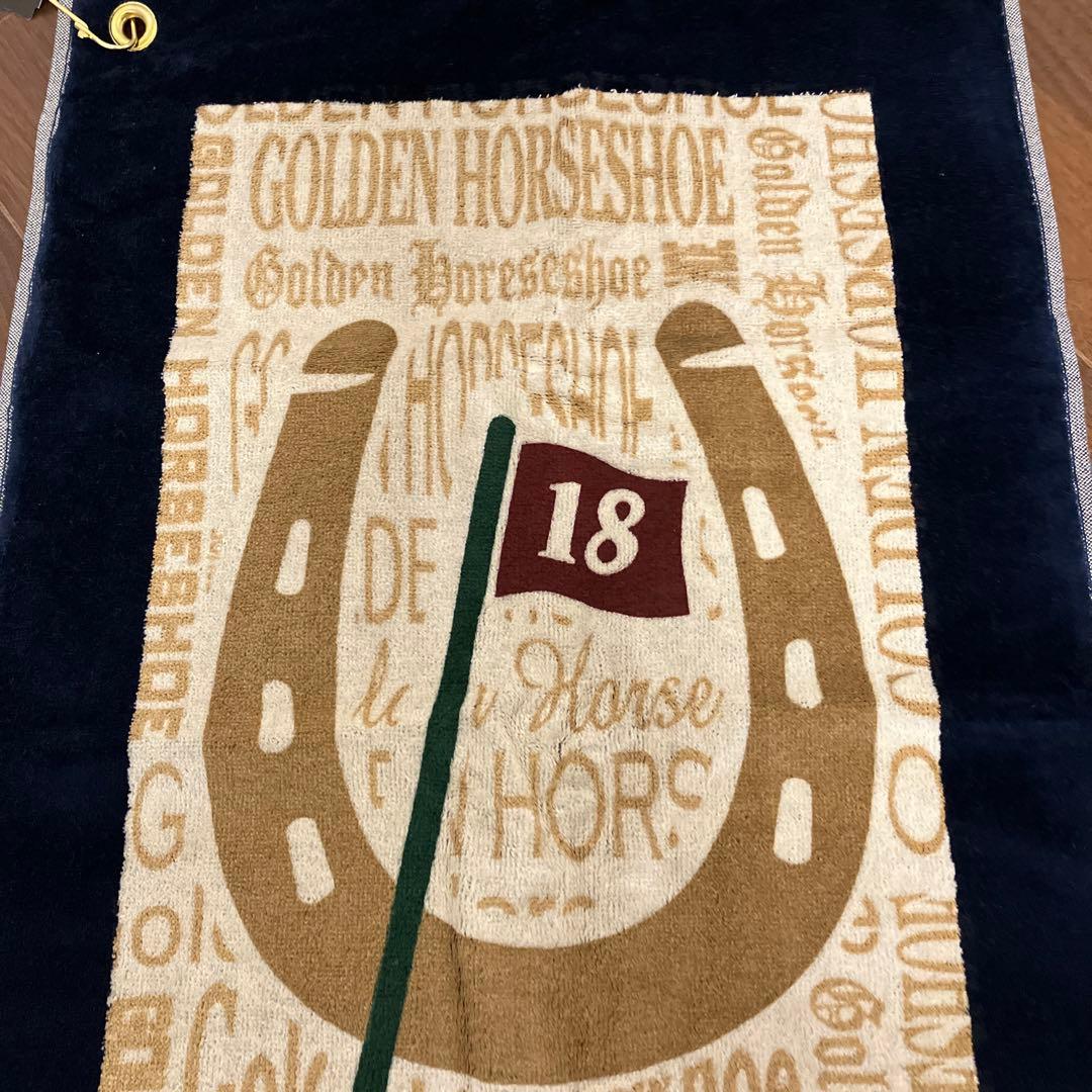 ゴルフタオル　米Golden Horseshoe