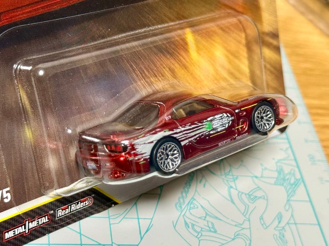 ホットウィール　ワイルドスピード マツダrx7 チェイス