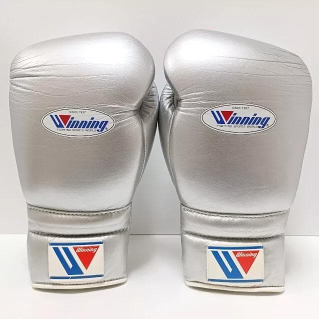 Winning ウイニング ボクシンググローブ 16oz 銀 CO-MS-600