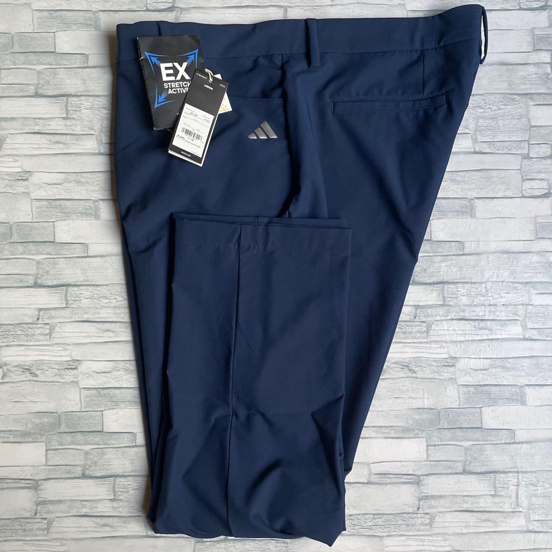 【未使用】adidas アディダス ゴルフパンツKTN28/W100/ネイビー系