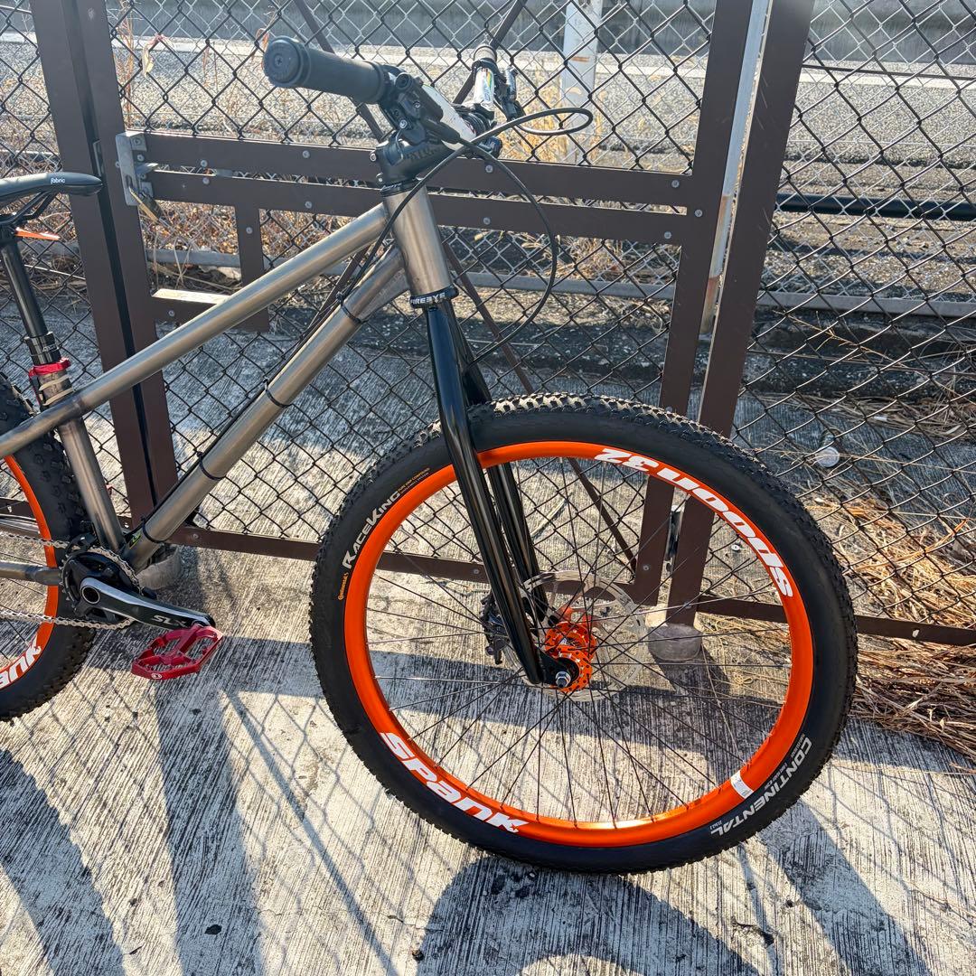 TUBAGRA croMOZU275 ダートジャンプ MTB