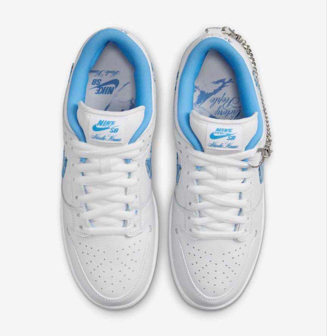 【新品未使用】NIKE SB ダンク ロー プロ 27cm ホワイト ブルー