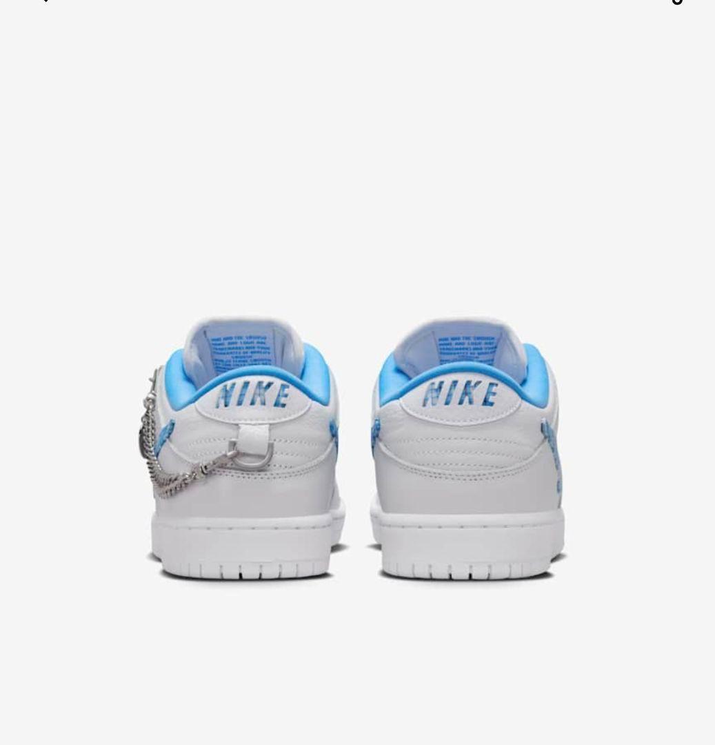 【新品未使用】NIKE SB ダンク ロー プロ 27cm ホワイト ブルー