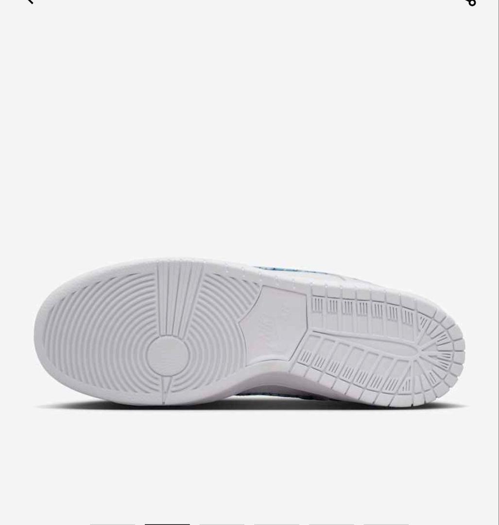 【新品未使用】NIKE SB ダンク ロー プロ 27cm ホワイト ブルー