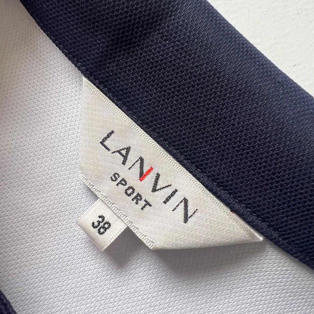 LANVIN SPORT ランバンスポール　フリルワンピース　半袖シャツ　ゴルフ