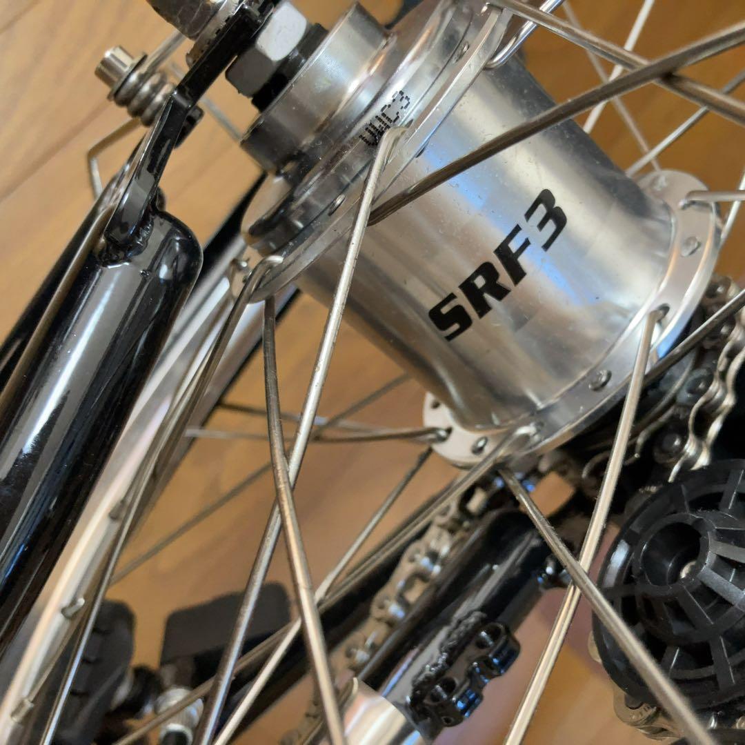 litepro 折り畳み自転車　折りたたみ　本体　白　ホワイト