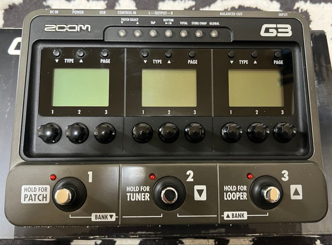 ZOOM G3 ギター用マルチエフェクター＆アンプシミュレーター