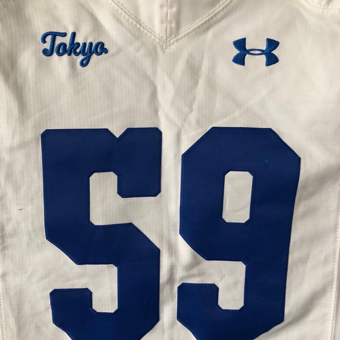 東京大学アメリカンフットボール部試合用ユニフォーム